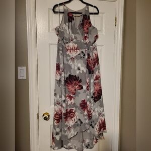 Ricki's Elegant Floral High Low Dress